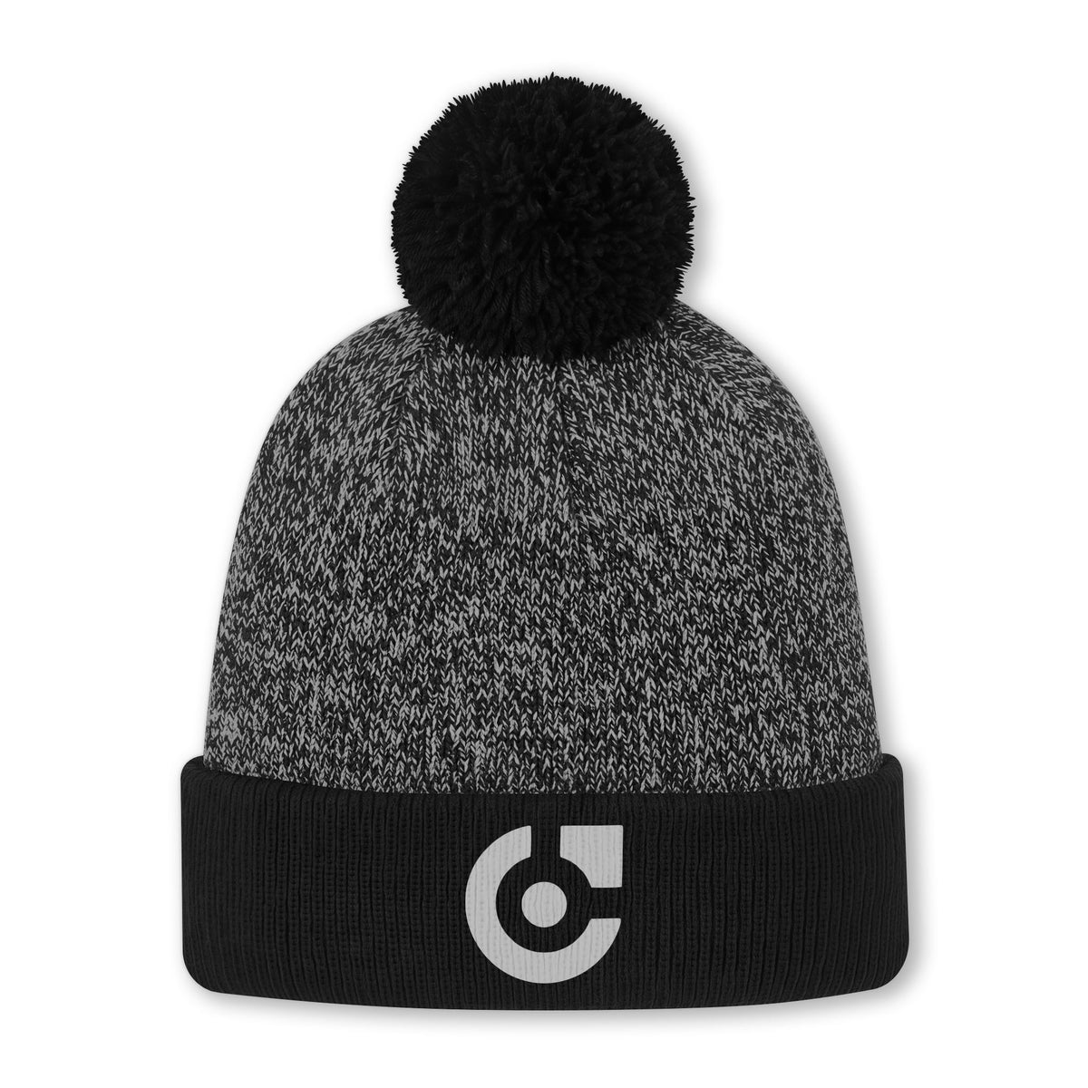 Halftime Pom Beanie with C Logo