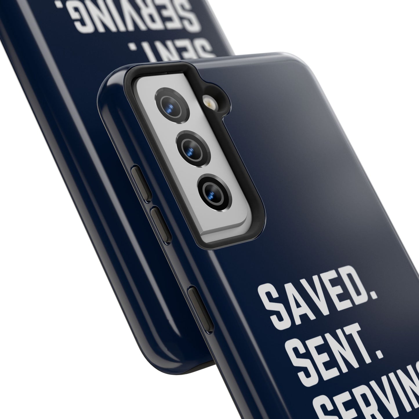 Durable Phone Case with Motivational Quote, Tough iPhone Case, Gift for Him/Her, Inspirational Bumper Cover, Trendy Mobile Shield