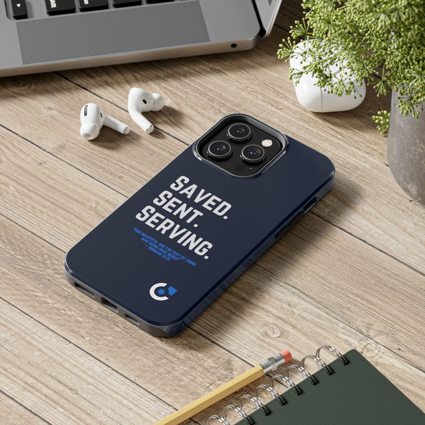 Durable Phone Case with Motivational Quote, Tough iPhone Case, Gift for Him/Her, Inspirational Bumper Cover, Trendy Mobile Shield