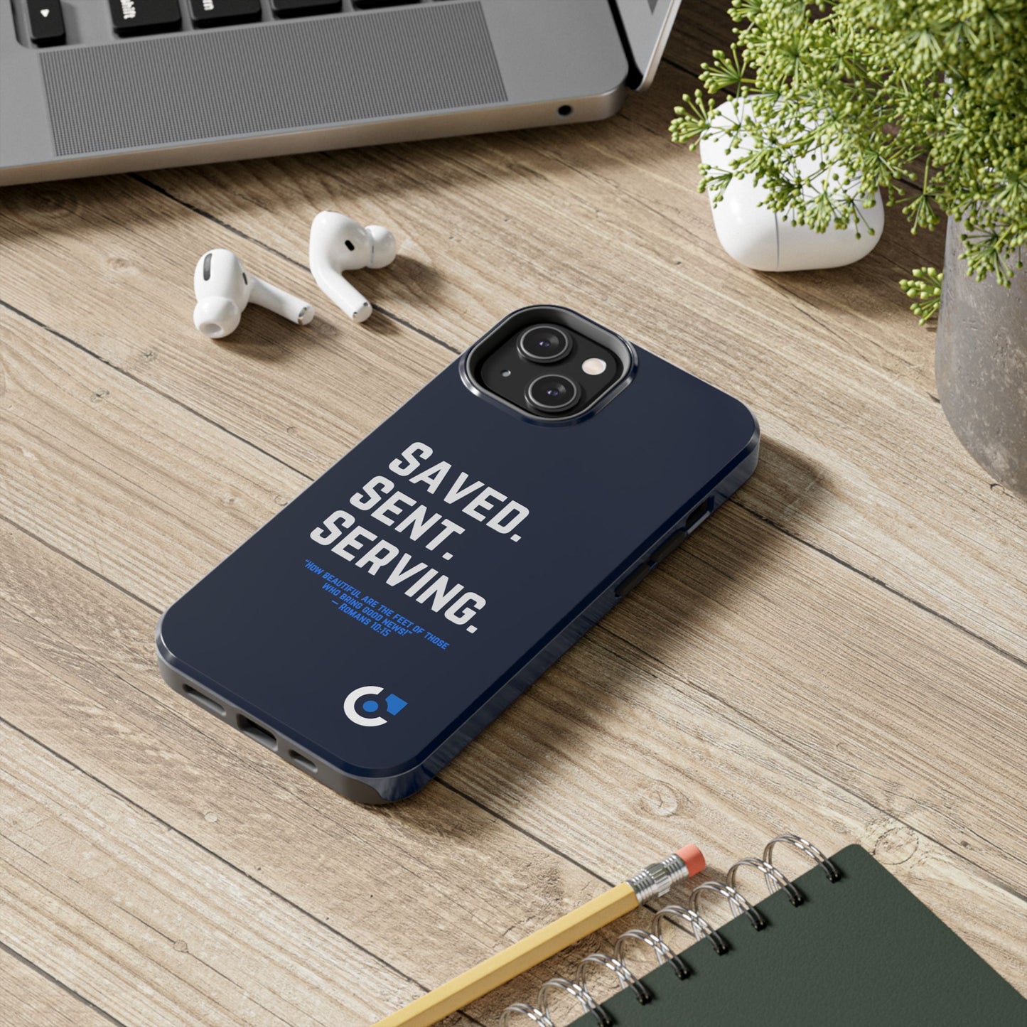 Durable Phone Case with Motivational Quote, Tough iPhone Case, Gift for Him/Her, Inspirational Bumper Cover, Trendy Mobile Shield