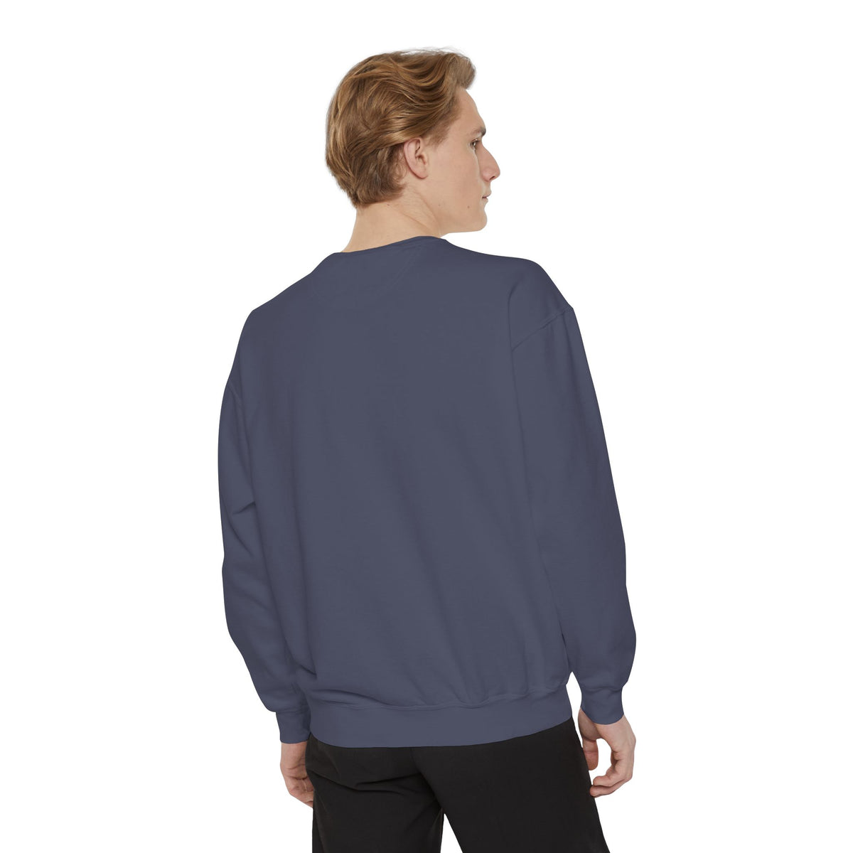 Minimalist Blue Abstract Symbol Sweatshirt