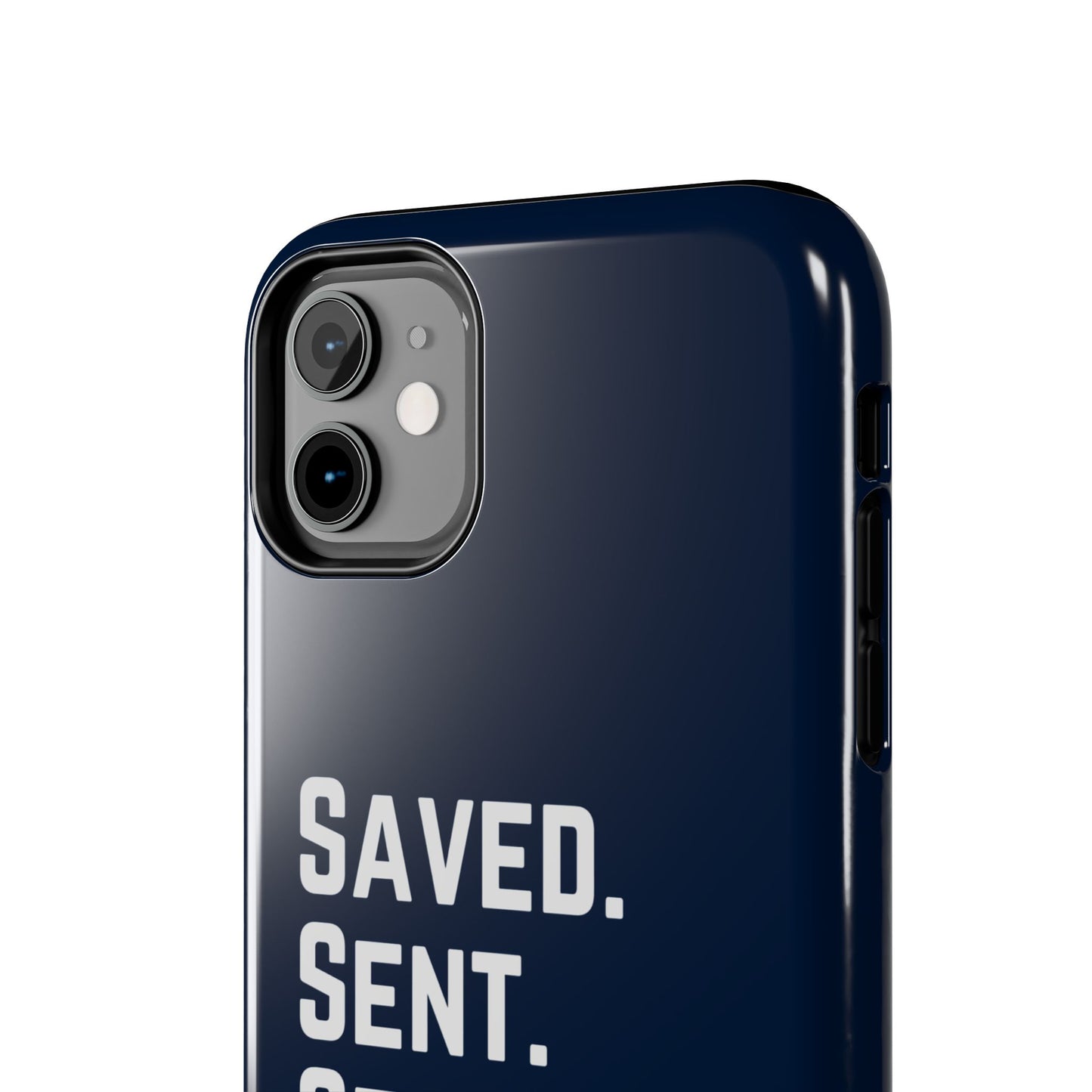 Durable Phone Case with Motivational Quote, Tough iPhone Case, Gift for Him/Her, Inspirational Bumper Cover, Trendy Mobile Shield