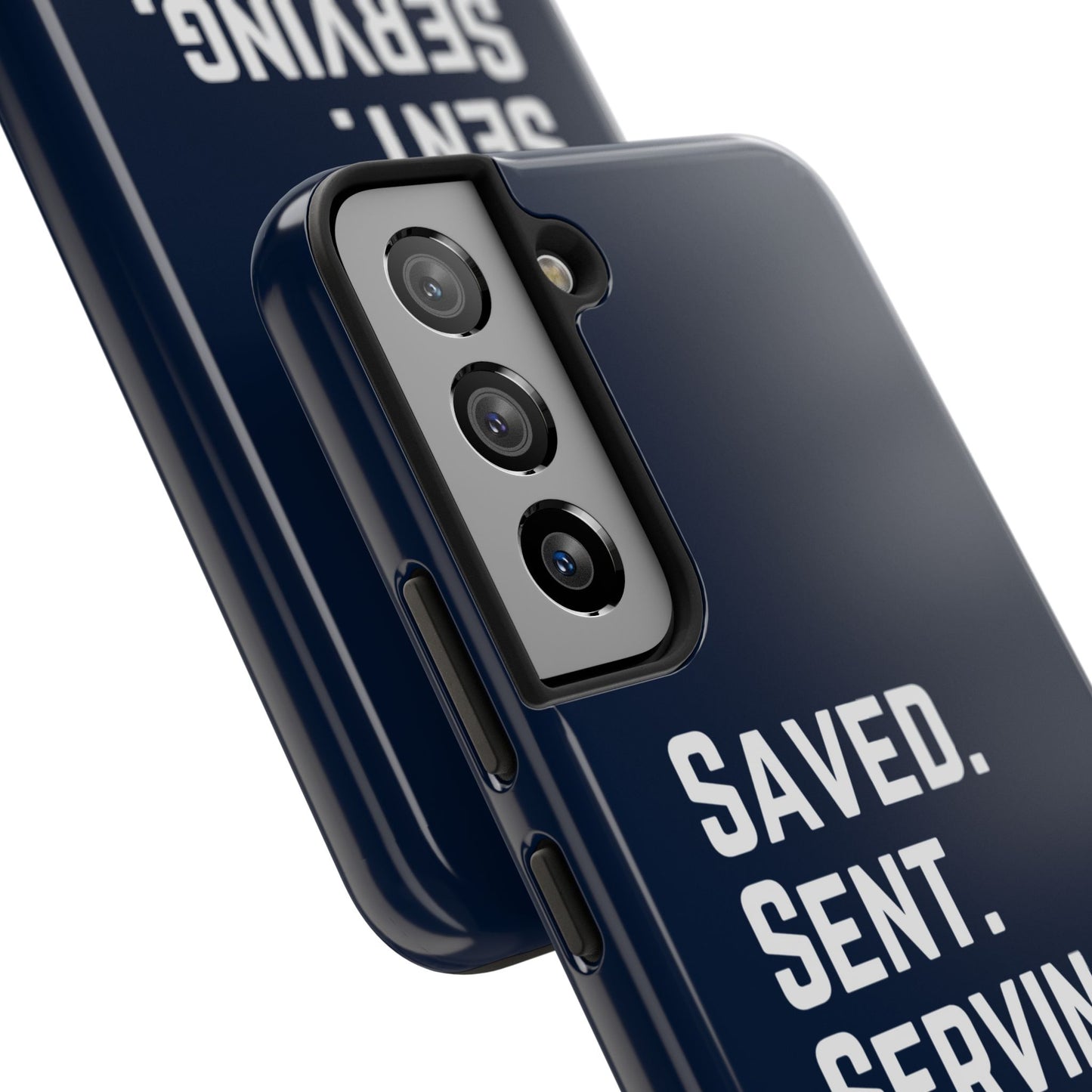 Durable Phone Case with Motivational Quote, Tough iPhone Case, Gift for Him/Her, Inspirational Bumper Cover, Trendy Mobile Shield