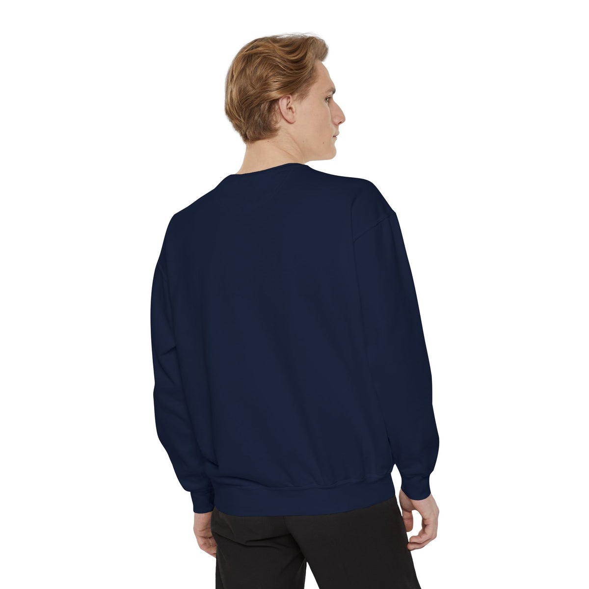 Minimalist Blue Abstract Symbol Sweatshirt